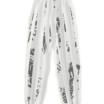 Sweat pants ( floral stripes)